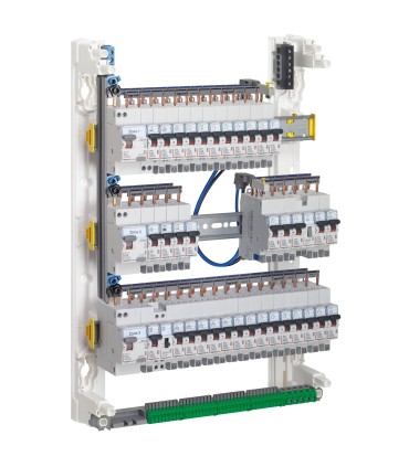 Peigne vertical 3 rangées entraxe 125mm pour alimention des ID