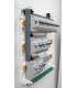 Peigne vertical 3 rangées entraxe 125mm pour alimention des ID