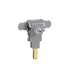 Borne de raccordement  pour peigne 4P à vis section 4 à 25 mm² - IP 2x