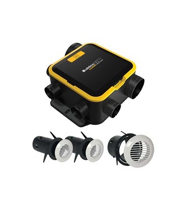 Kit VMC EasyHome Compact Auto + 3 Grilles BIP