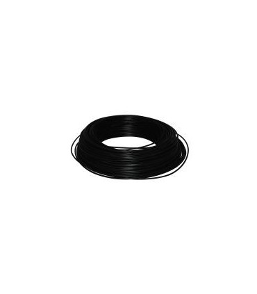 Fil HO7 V-U 2,5 mm² Noir Rigide couronne de 100 mètres