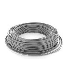 Fil HO7 V-U 1,5 mm² Gris Rigide couronne de 100 mètres