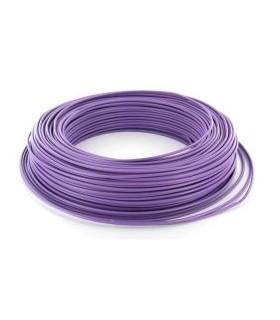Fil HO7 V-U 1,5 mm² Violet Rigide couronne de 100 mètres