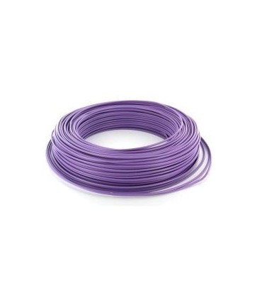 Fil HO7 V-U 1,5 mm² Violet Rigide couronne de 100 mètres