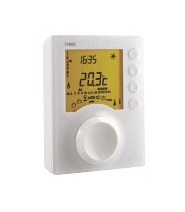 Thermostat filiaire programmable chaudière ou PAC TYBOX127