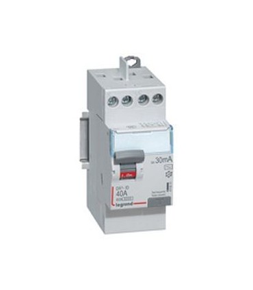 Interrupteur différentiel 40A DX³-ID type AC 2P 30mA