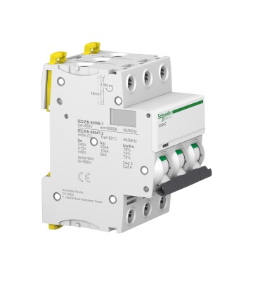ACTI 9 Disjoncteur IC60N 3P 50A Courbe C
