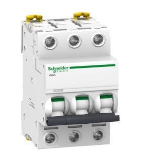 Disjoncteur IC60N 3P 40A Courbe C ACTI 9