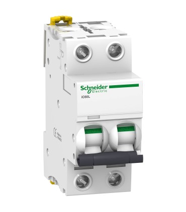 Disjoncteur IC60L 2P 16A Courbe C ACTI 9