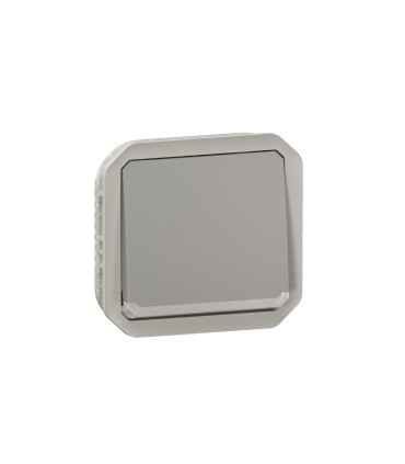 Interrupteur bipolaire Plexo composable gris / Legrand