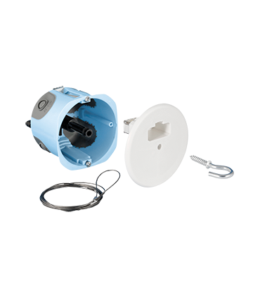 Boite centre  Air'Métic ø 67 avec filin 2m et Arrimage intégré