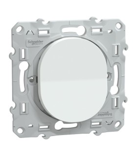 Ovalis interrupteur va et vient 10AX - Blanc