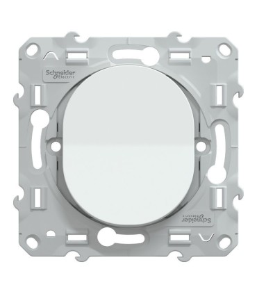 Ovalis interrupteur va et vient 10AX - Blanc