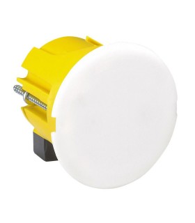 Boîte luminaire Batibox cloisons sèches avec couvercle de finition pour applique