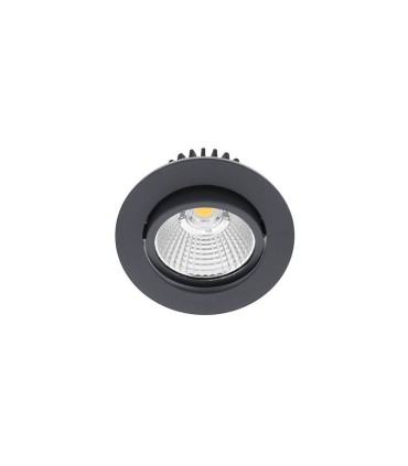 Spot encastré extérieur LED orientable 9w 860lm 4000k 38° dimable anthracite