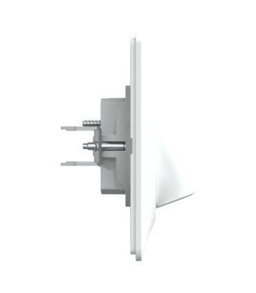 Ovalis sortie de câble 16A  Ø6 à 12mm  Blanc griffes montées