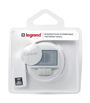 Interrupteur automatique Céliane 400W toutes lampes Blanc