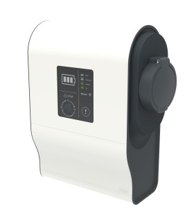 IRVE Borne monophasée Green'up Premium recharge véhicule électrique Mode 3- 7,4kW 32A