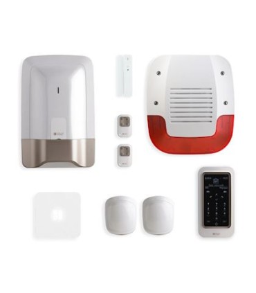Pack Tyxal+ complet 8 zones alarme radio avec box connectée