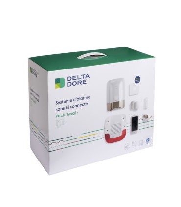 Pack Tyxal+ complet 8 zones alarme radio avec box connectée