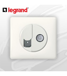 Prise RJ45 Cat 6 + TV complète Legrand Celiane BlancYesterday