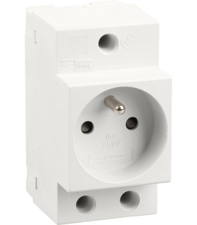 Prise modulaire 10/16A 250v à eclips