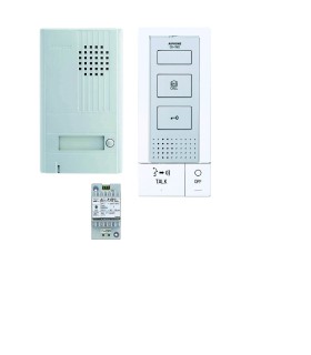 KIT portier audio 2 fils mains-libres