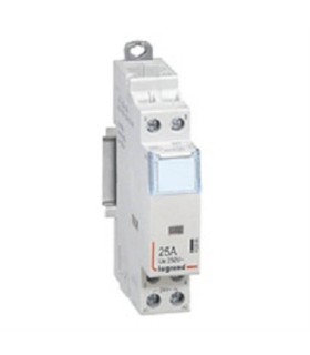Contacteur de puissance bobine 230 V- 25 A  2P - 250 V~ - 2 O - 1 module
