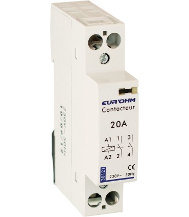 Contacteur 2P 20A NO