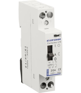 Contacteur Jour/Nuit 2P 20A 2F