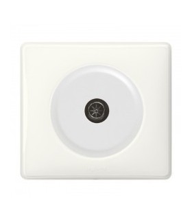 Prise TV simple complète Legrand Céliane Blanc Yesterday