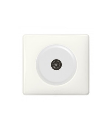 Prise TV simple complète Legrand Céliane Blanc Yesterday