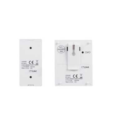 Kit carillon 80dB radio sans fil Essentiel -blanc