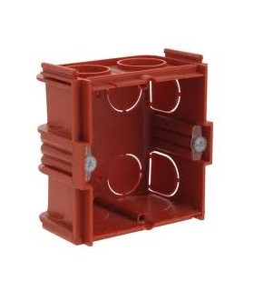 BATIBOX Boîte maçonnerie carrée associable profondeur 30mm