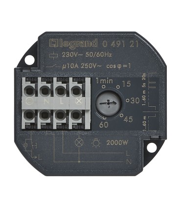 Télérupteur avec minuterie 10AX 230 V