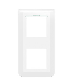 Plaque Mosaic antimicrobien verticale 2x2 modules blanc