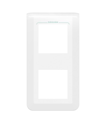 Plaque Mosaic antimicrobien verticale 2x2 modules blanc