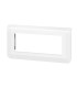 Plaque Mosaic 5 modules horizontale blanc