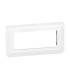 Plaque Mosaic 5 modules horizontale blanc