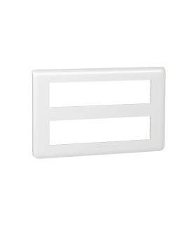 Plaque Mosaic 2x10 modules horizontal blanc