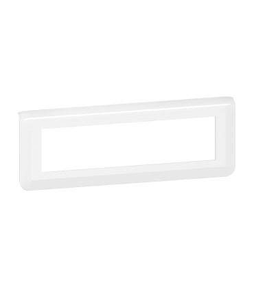 Plaque Mosaic 8 modules horizontale blanc