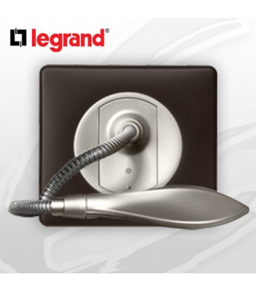 Liseuse Complete Legrand Celiane Basalte Poudré