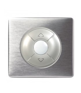 Interrupteur Volet-Rolant complet Legrand Céliane Alu Métal