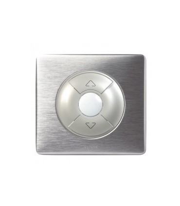 Interrupteur Volet-Rolant complet Legrand Céliane Alu Métal