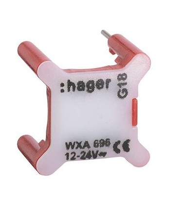 Voyant pour interrupteur gallery 12/24V rouge