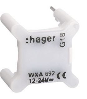 Voyant pour interrupteur Gallery 12/24V blanc