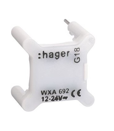 Voyant pour interrupteur Gallery 12/24V blanc