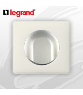 Sortie de câble complète Legrand Celiane Craie Poudré