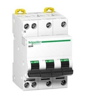 Disjoncteur ACTI 9 DT40N 3P+N 20A Courbe D