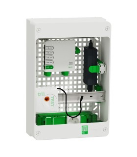Coffret Communication VDI grade 3TV 6xRJ45 cat6a